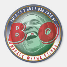 America's Got a Bad Case of... Refrigerator Magnet