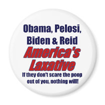 America's Laxative Refrigerator Magnet