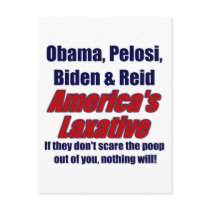 America's Laxative Post Card