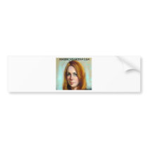 AMERICA'S MONA LISA bumper stickers by LOOSIELUCY AMERICA'S MONA LISA bumper stickers