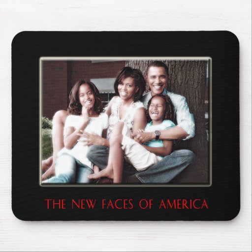 AMERICA'S NEW FIRST FAMILY MOUSE MATS