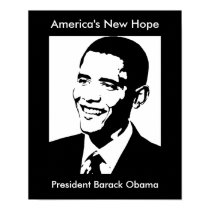 America's New Hope - President Barack Obama posters