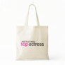 Americas Next Top Actress Canvas Bag
