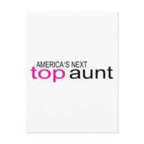 Americas Next Top Aunt Postcards