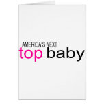 Americas Next Top Baby Greeting Card