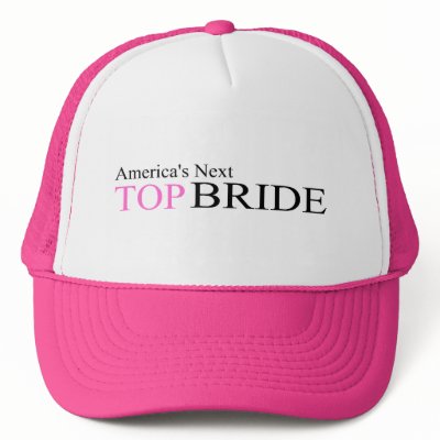 America's Next Top Bride Mesh Hat by BacheloretteGirl