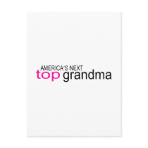 Americas Next Top Grandma Postcards