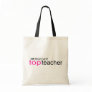 Americas Next Top Teacher Tote Bags