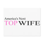 America's Next Top Wife Postcards