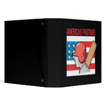 Americas Pastime Vinyl Binder