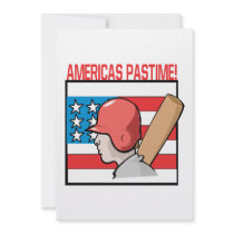 Americas Pastime Invitations