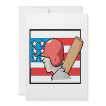 Americas Pastime Personalized Announcement