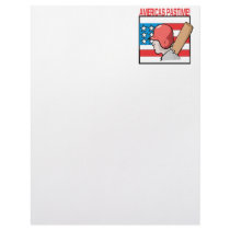 Americas Pastime Letterhead Design