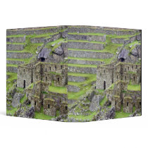 Americas, Peru, Machu PIcchu. The ancient 2 Binders