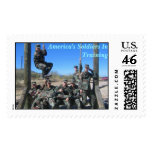 America's Soldiers In Training postage