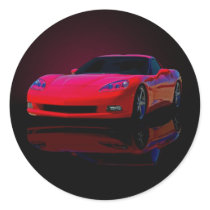 Americas Sports Car stickers by fredsredt Americas Sports Car stickers
