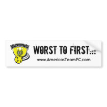 America's Team FC bumper stickers