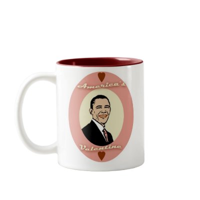 America's Valentine Mugs by Suzettas