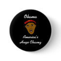 americashugochavez, Obama, America'sHugo Chavez buttons