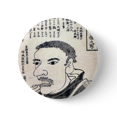 Amerika dai gasshukoku  jokan shozo no utsushi button by hokusai_art