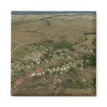 Amerindan Village. Seasonally-flooded Fridge Magnets