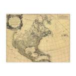 Amerique Septentrionale Robert de Vaugondy 1750 Post Cards