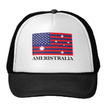 AMERISTRALIA Flag Trucker Hats