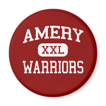 Amery - Warriors - High School - Amery Wisconsin magnets by customteamsportswear Amery - Warriors - High School - Amery Wisconsin magnets