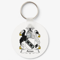 Ames Family Crest keychains