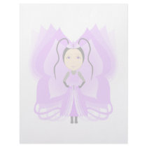 Amethyst Butterfly Princess letterhead by mydeas Amethyst Butterfly Princess letterhead
