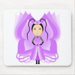 Amethyst Butterfly Princess Mousepad