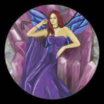 Amethyst chair Sticker stickers