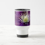 Amethyst Colored Clematis Mugs