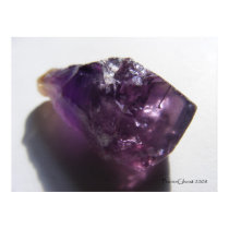 Amethyst Crystal 1 posters by PrairiePrints Amethyst Crystal 1 posters