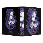 "Amethyst" Crystal Ball Angel Art Avery Binder