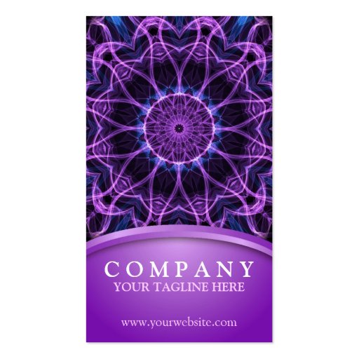Amethyst Desire Business Card Templates (front side)