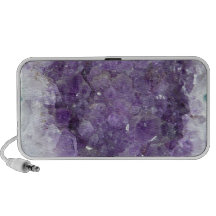 Amethyst Geode Rockhound Travel Speaker