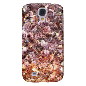Amethyst Geode Up Close Galaxy S4 Cases