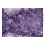Amethyst Geode - Violet Crystal Gemstone Cards