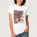 Amethyst Horse On Chocolate Wash T Shirt