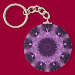 Amethyst Kaleidoscope keychains