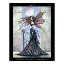 Amethyst Moon Fairy Poster by Molly Harrison posters