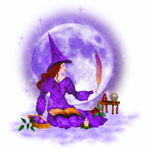 Amethyst Witch Photo Sculpture