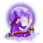 Amethyst Witch Photo Sculpture