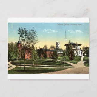 Amherst College Repro Vintage 1912 postcard