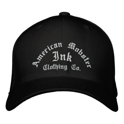 AMI Hat 001 Embroidered Baseball Caps by mobsterink
