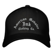 AMI Hat 001 embroidered hats by mobsterink AMI Hat 001 embroidered hats