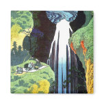 Amida Waterfall on the Kisokaido Road, Hokusai Magnets