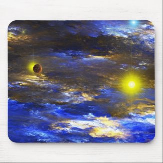 Amidst the Clouds of Brighid -2009 mousepad