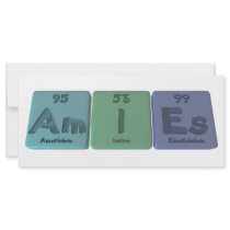 Amies-Am-I-Es-Americium-Iodine-Einsteinium Full Color Rack Card
